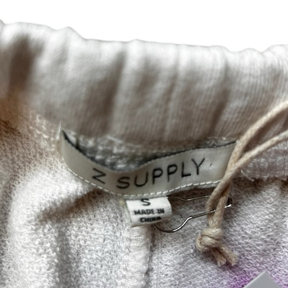 Z Supply Sunburst Tie-Dye Jogger White- Size Small - Picture 10 of 13